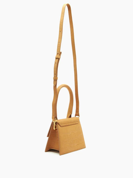 Sac en cuir Chiquito effet crocodile