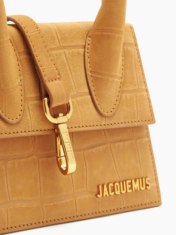Sac en cuir Chiquito effet crocodile